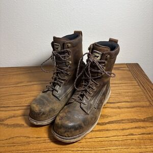 Red Wing Men's Size 9.5 Irish Setter 83802 Waterproof Steel Toe Boots